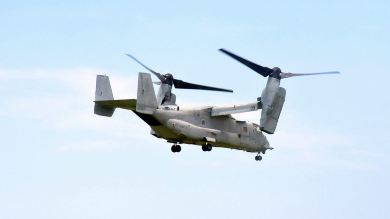 В Японии разбился конвертоплан Osprey ВС США