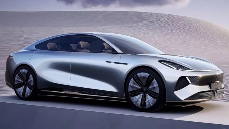 Новый футуристичный седан Skywell научат следить за здоровьем водителя