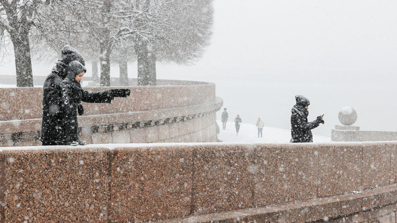 В Санкт-Петербурге прогнозируют новый мощный снегопад