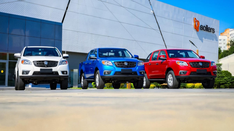 Новые пикапы Sollers ST6 появились в продаже