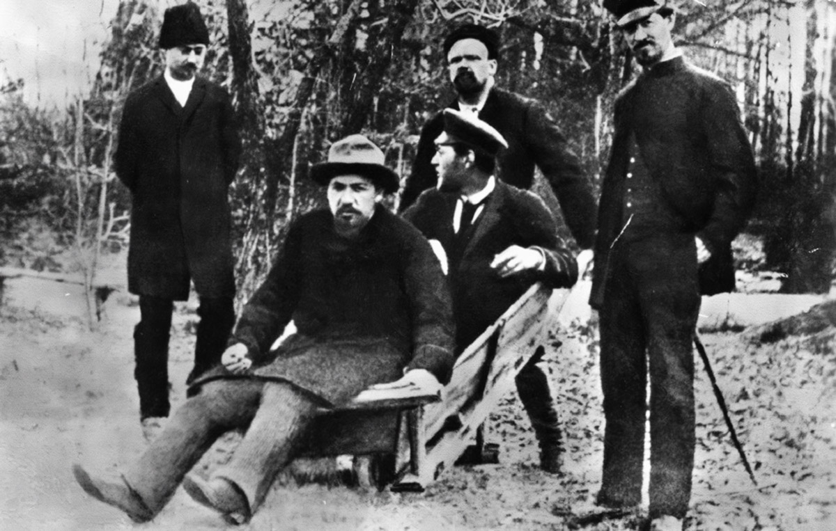 В.А. Гиляровский в Мелихово