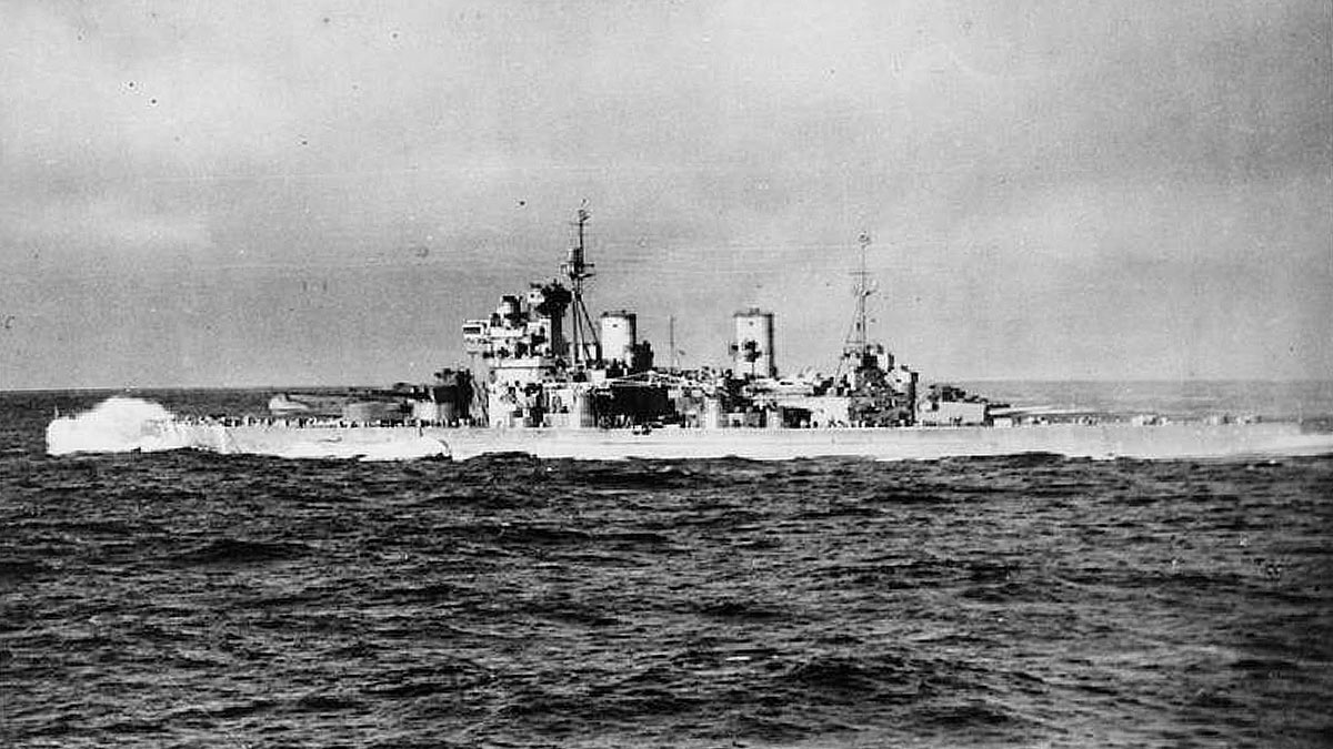 Британский линкор "Дюк оф Йорк"