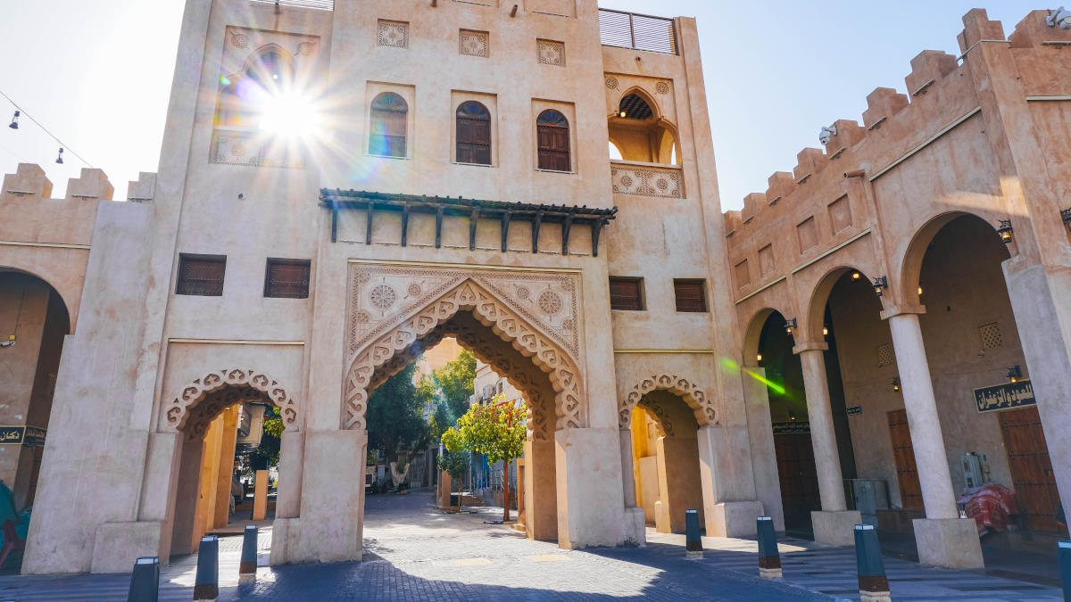 Древние ворота в Эль-Хаса