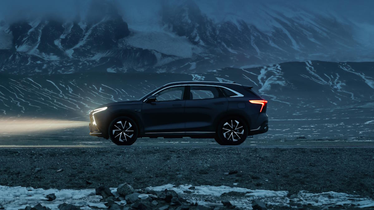 Kaiyi X7 Kunlun сбоку