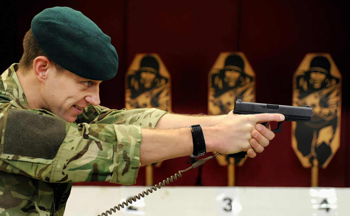 Испытание нового пистолета Glock