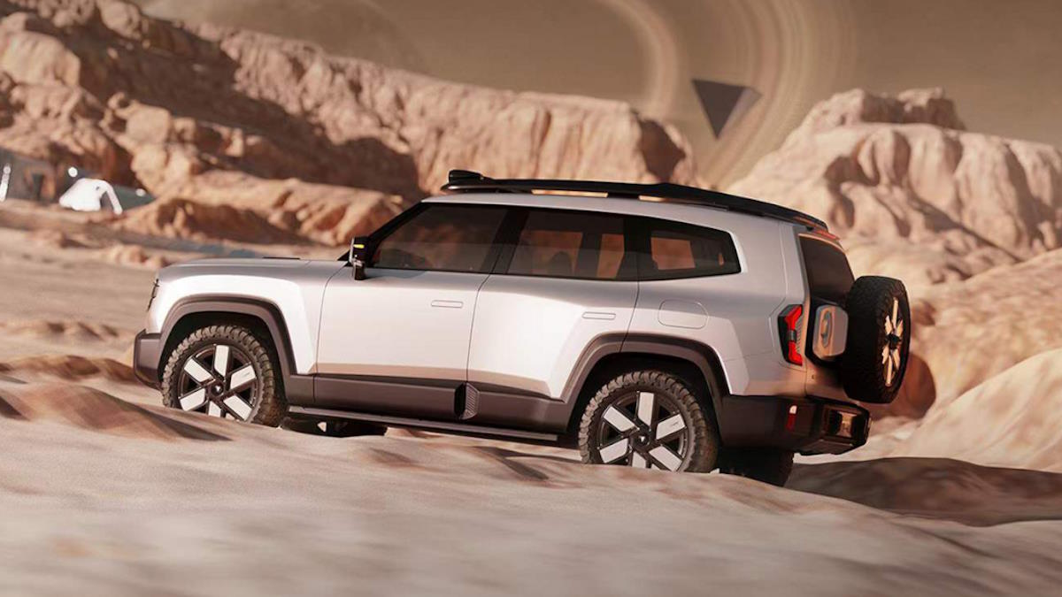 Deepal G318 сбоку