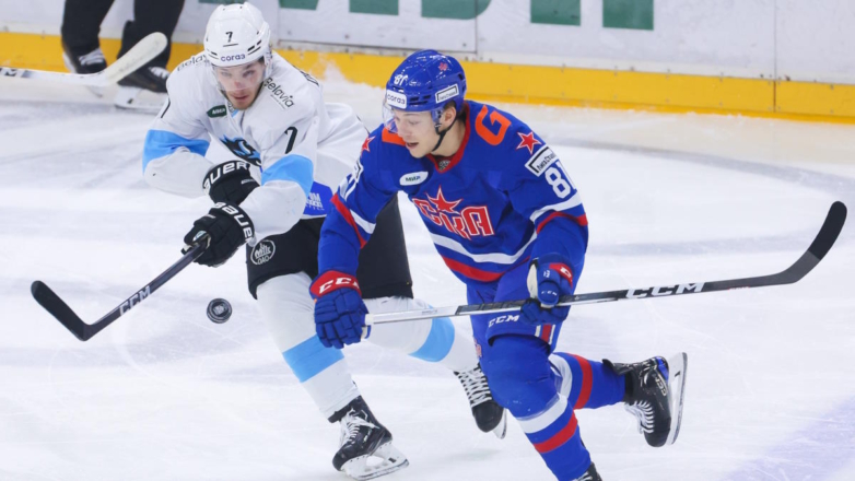 Минское "Динамо" в овертайме обыграло СКА в КХЛ