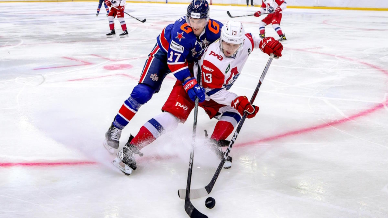 СКА уверенно обыграл "Локомотив" в рамках КХЛ