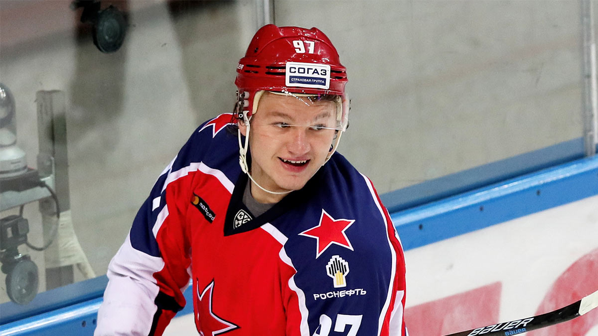 Игрок ХК ЦСКА Кирилл Капризов