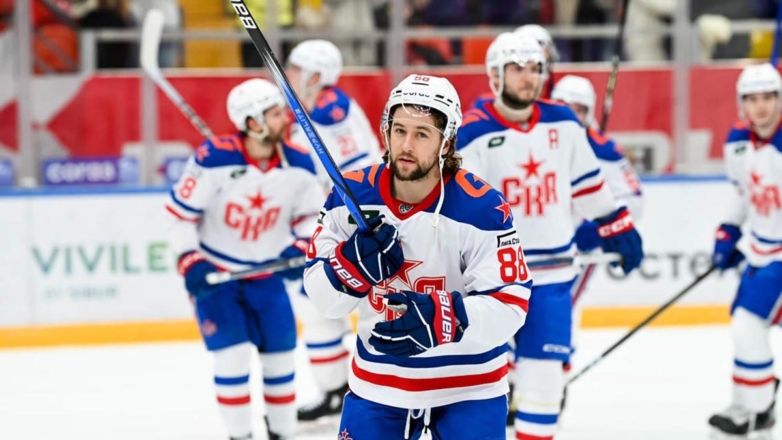 "Северсталь" обыграла СКА и опередила ЦСКА в КХЛ