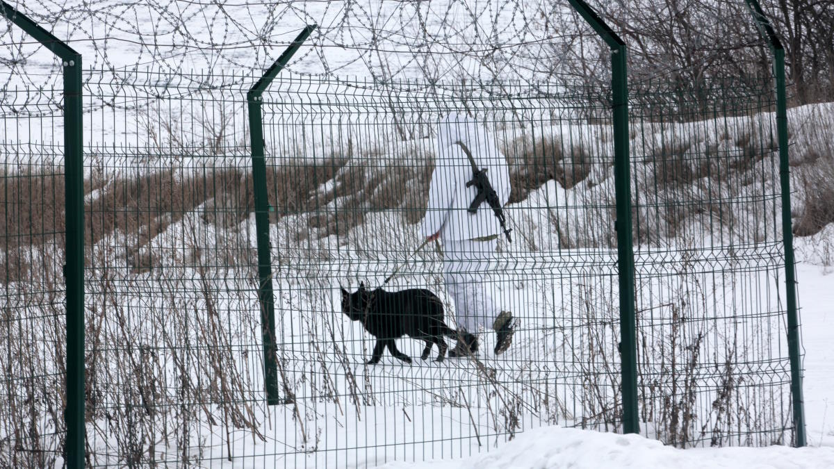 Украинский пограничник