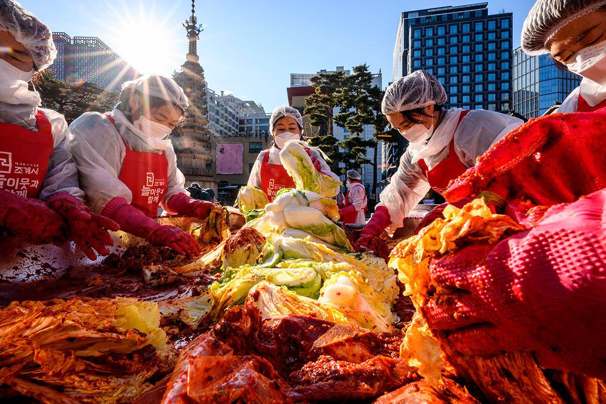 Фестиваль кимчхи в Сеуле