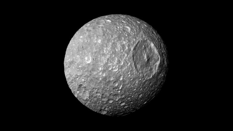 Астрономы обнаружили скрытый океан на спутнике Сатурна Мимасе