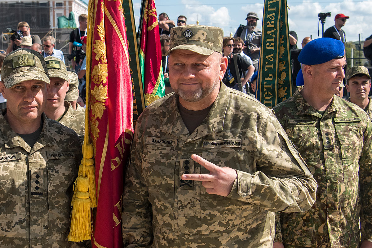 Главнокомандующий ВСУ Валерий Залужный