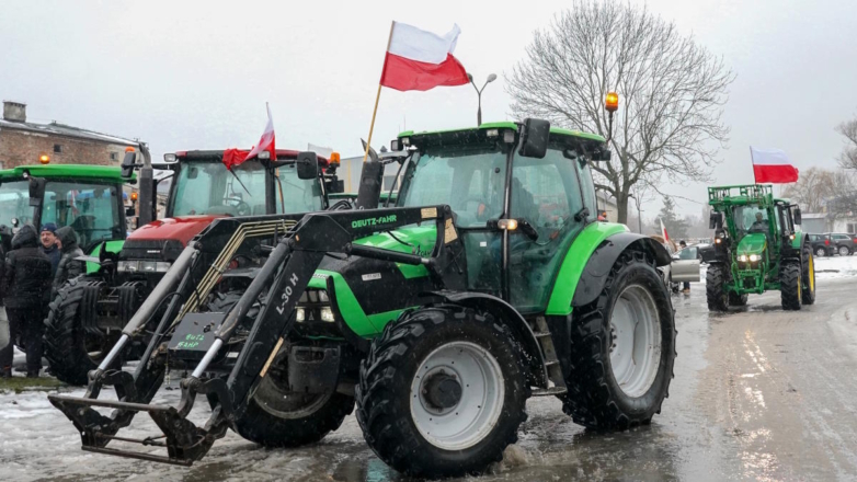 Польшу охватили массовые протесты фермеров