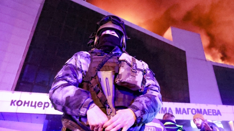 Бастрыкин и Колокольцев прибыли на место теракта в "Крокус Сити Холл"