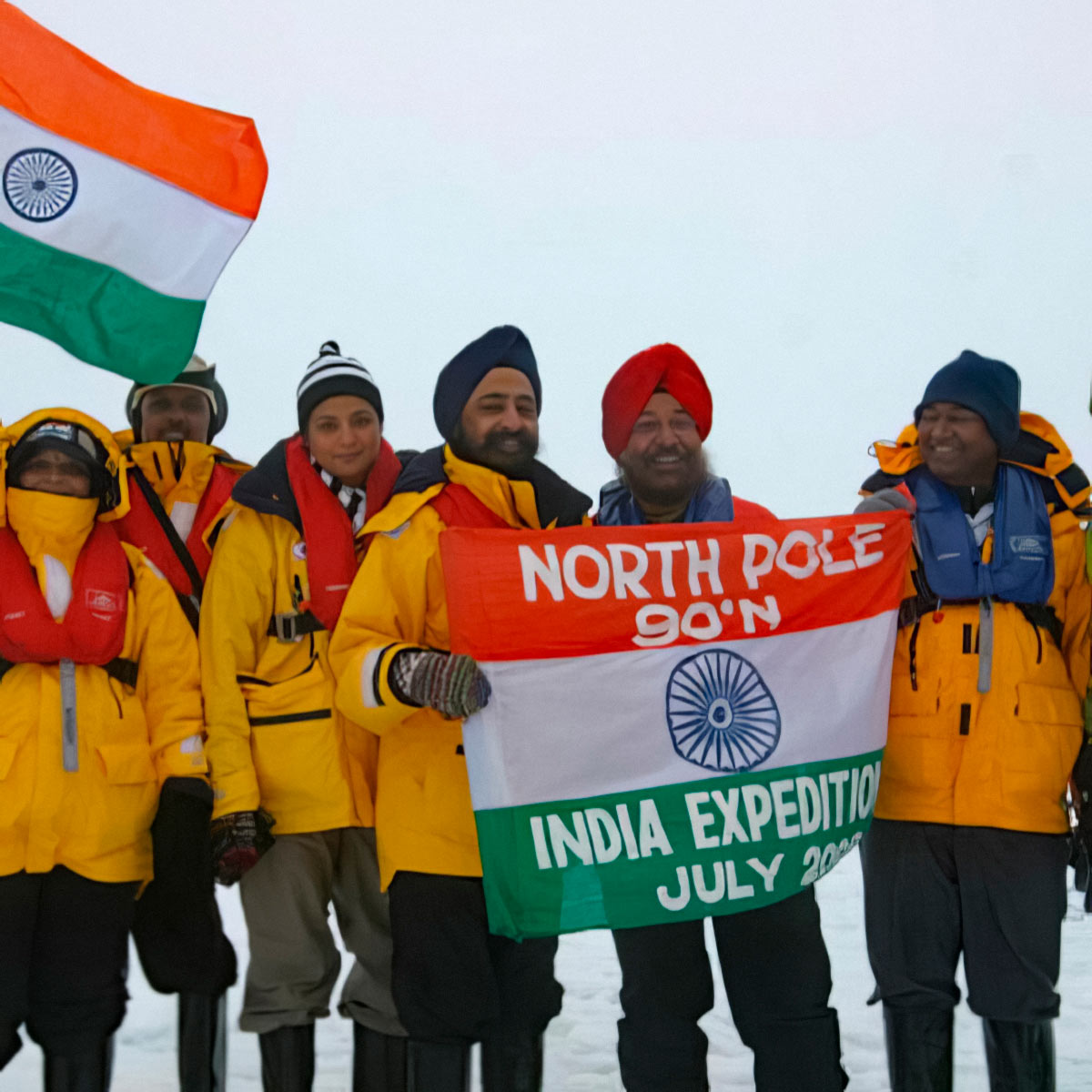 Сикхи на Северном полюсе