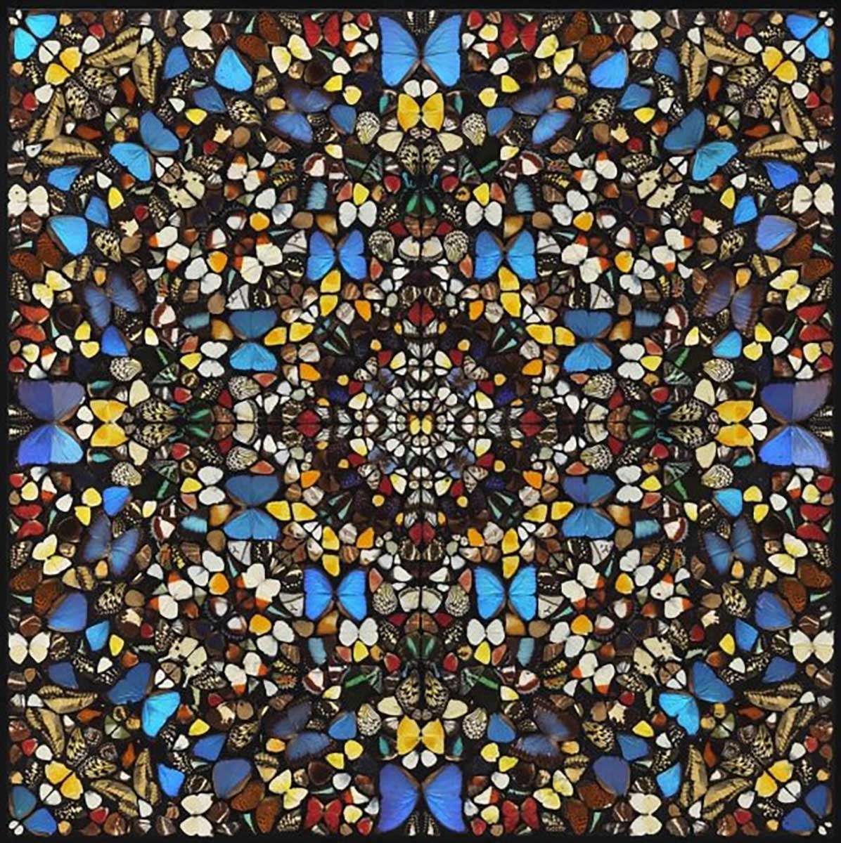 Дэмиен Херст. «Бабочки».