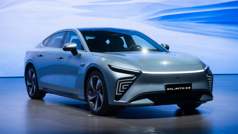 На Пекинском автосалоне представили электрическое четырехдверное купе Exlantix ES