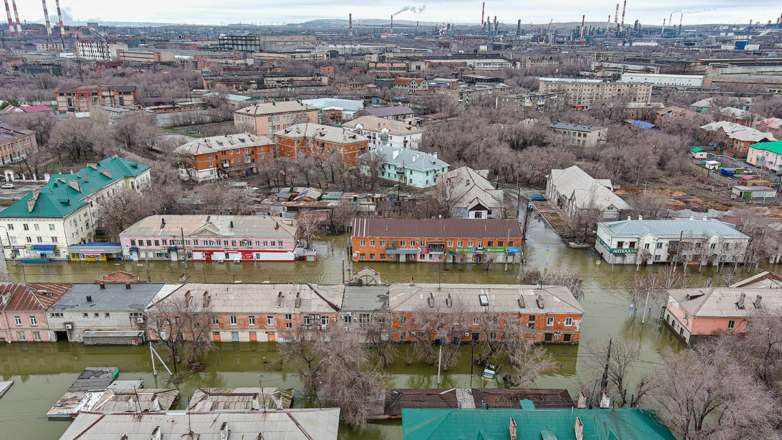 Мэр Орска заявил о прохождении пика паводка в городе