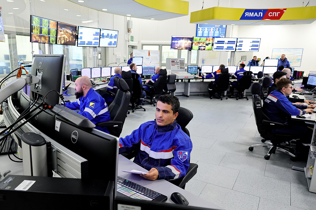 Центральная операторная административно-бытового комплекса ОАО "Ямал СПГ"