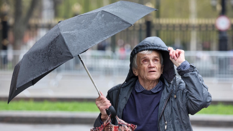 Кузбасс в выходные ждут дожди и сильный ветер