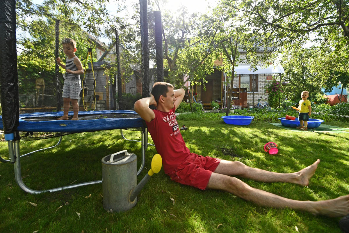 Отдых на даче отпуск