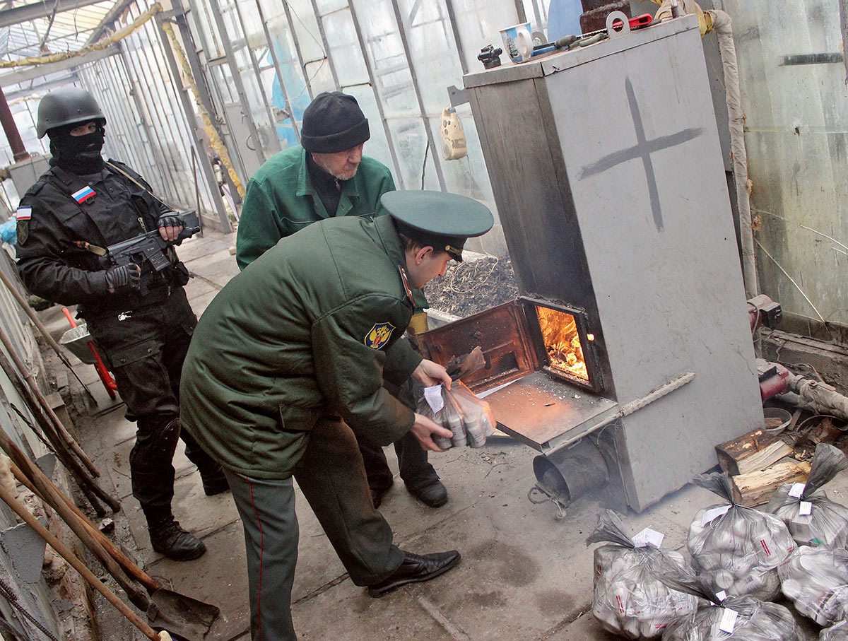 Операцию по уничтожению наркотиков