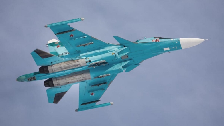 Сверхзвуковой истребитель-бомбардировщик Су-34 ВКС России разбился в Волгоградской области