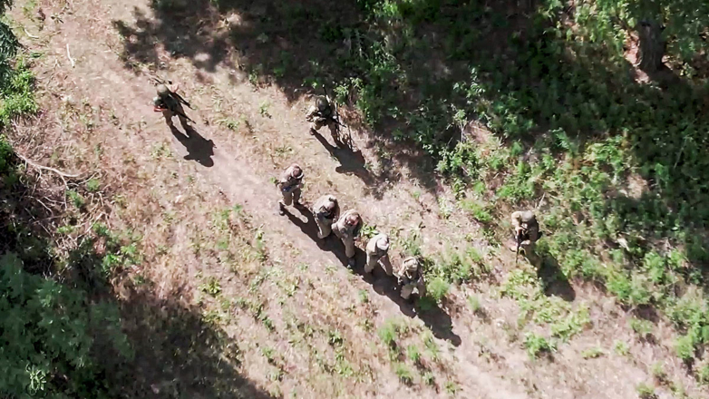 Морпехи РФ захватили в Курской области большую группу украинских бойцов