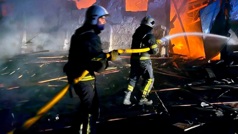 Российские военные ударили по заводу по обслуживанию двигателей авиации ВСУ