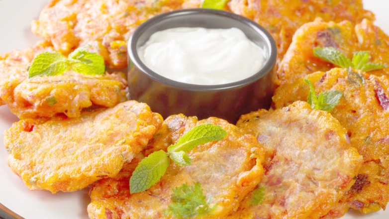 30 минут на кухне: жареные помидоры в крахмале