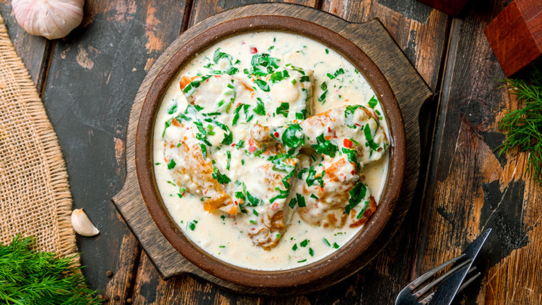 30 минут на кухне: традиционное грузинское блюдо шкмерули