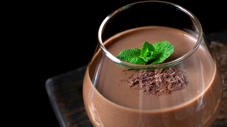 Полезный десерт: шоколадный мусс без сахара