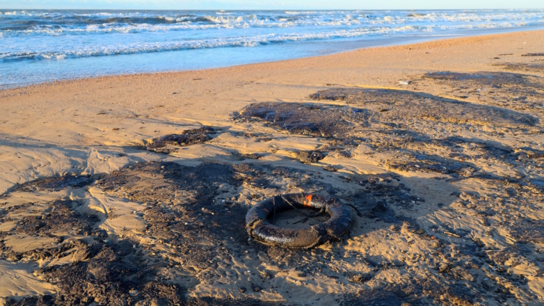 Развожаев попросил включить Севастополь в зону ЧС федерального характера из-за разлива мазута