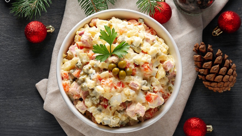 ПП-оливье на Новый год: диетический вариант любимого праздничного салата