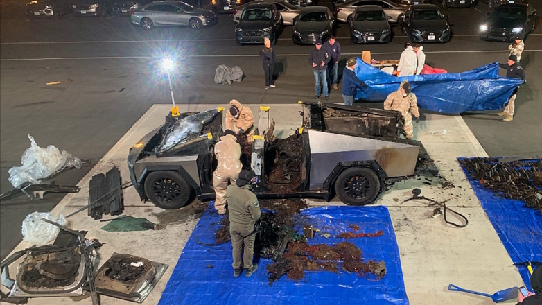 Названа возможная причина подрыва Tesla в Лас-Вегасе