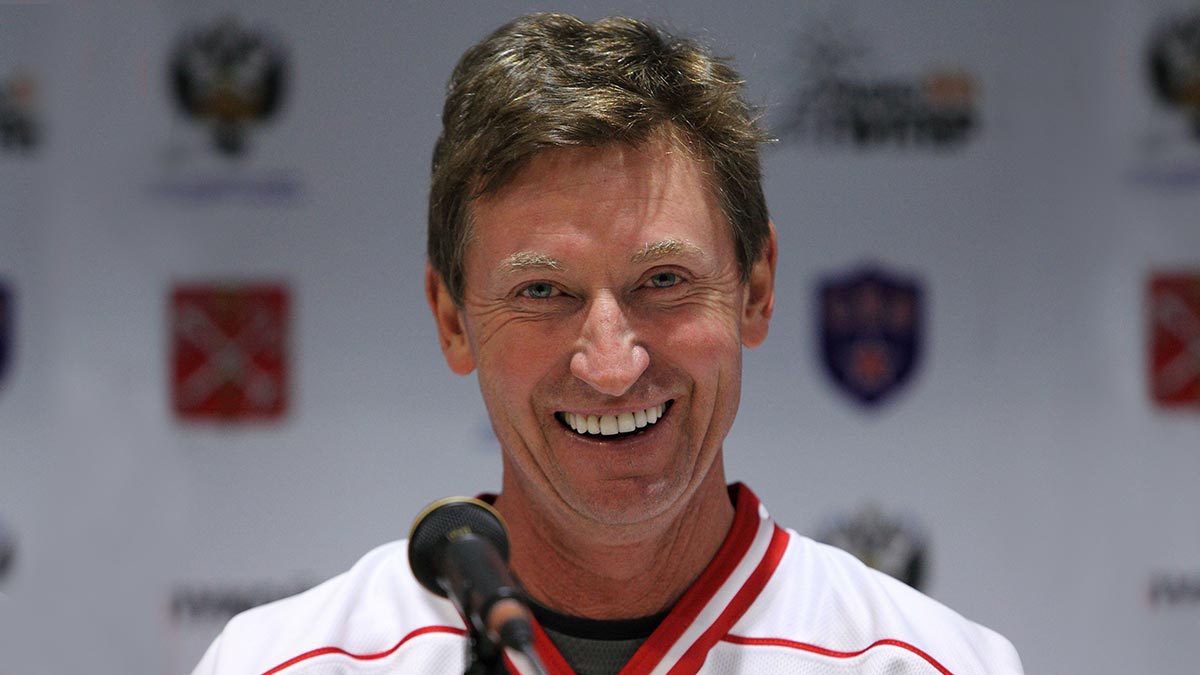 Канадский хоккеист Уэйн Гретцки