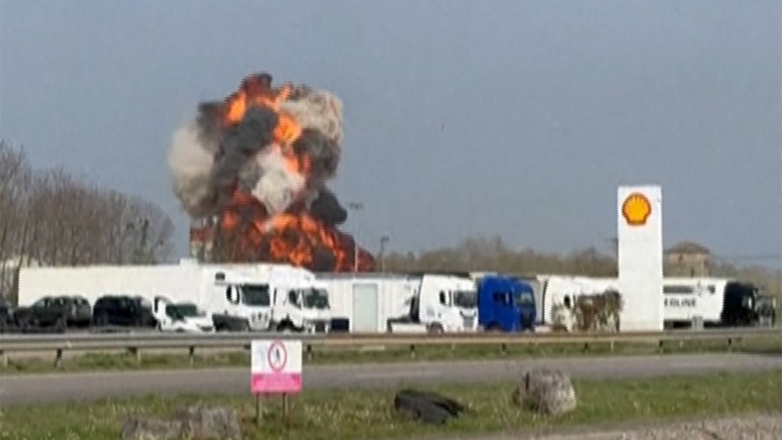 Два военных самолета столкнулись на востоке Франции