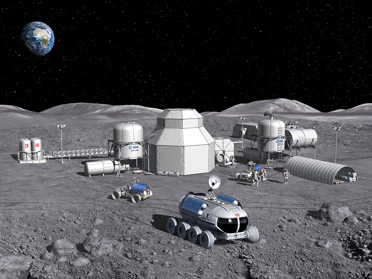 Лунная база