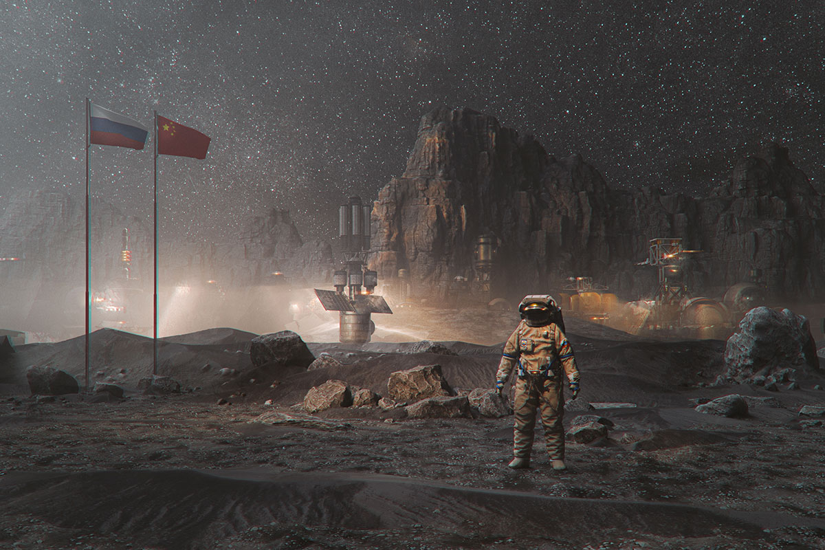 Российско-китайская лунная база