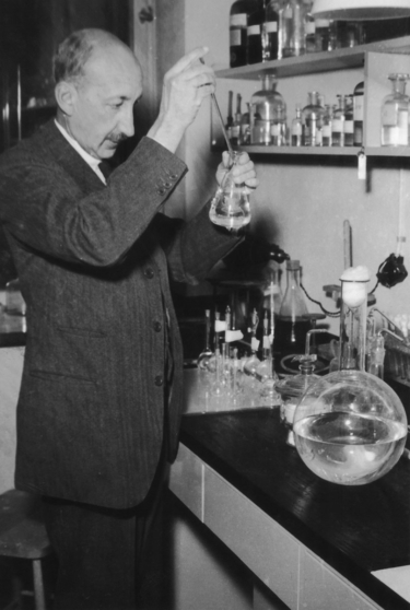 Венгерский радиохимик, лауреат Нобелевской премии по химии Георг Хевеши