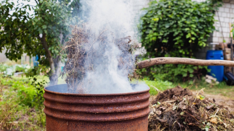 В Подмосковье запрещены сжигание мусора на дачах и разведение костров