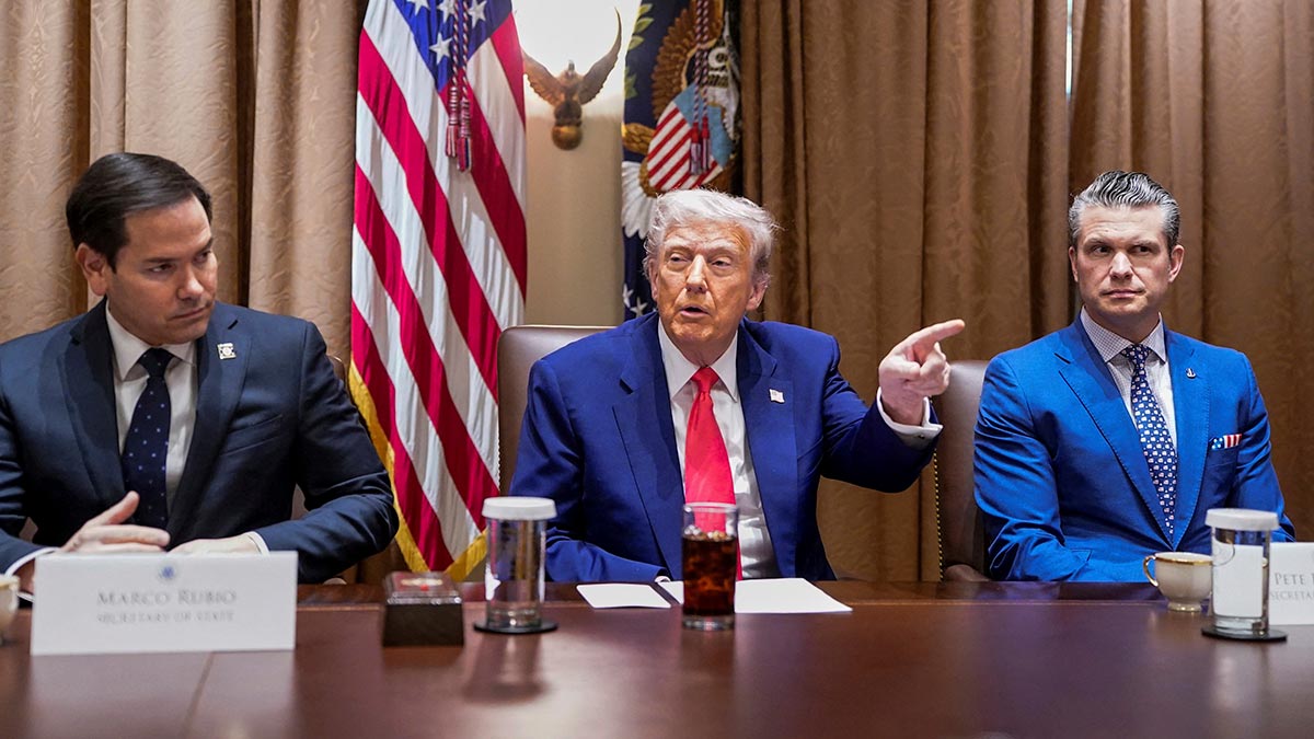 Заседание кабинета министров США