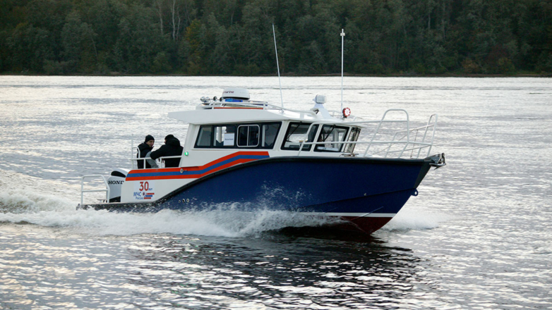 В Санкт-Петербурге испытали новый катер РПК-640.М1 для государственных структур России