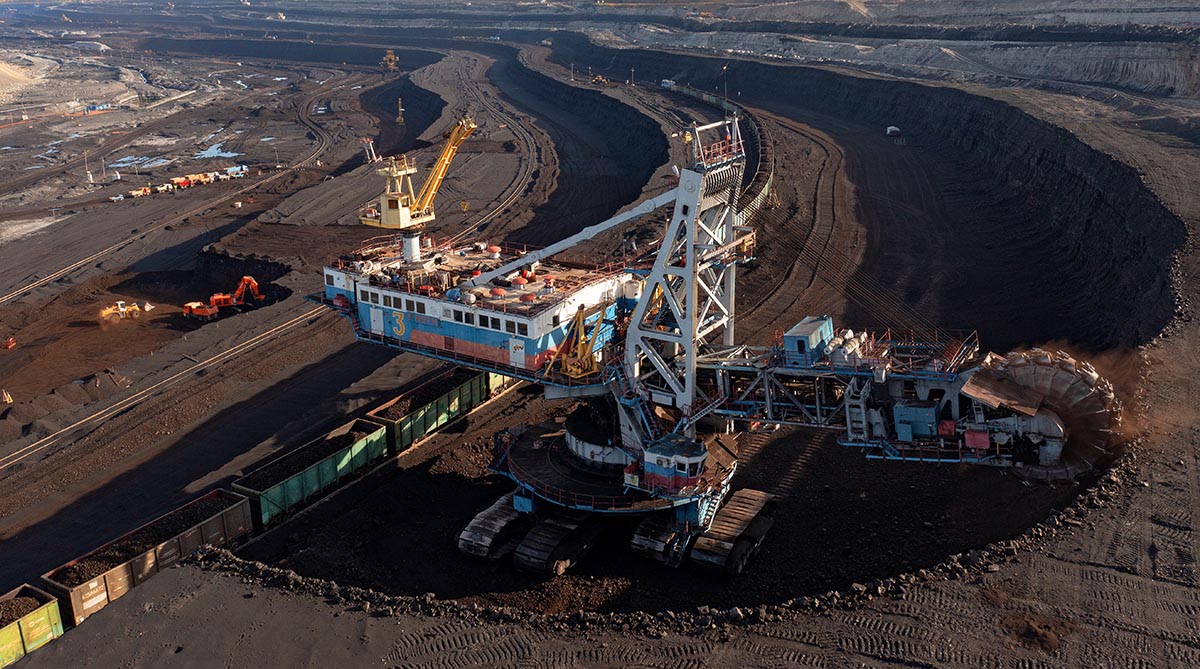 добыча угля