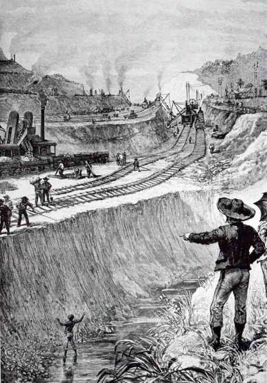 Строительство Панамского канала