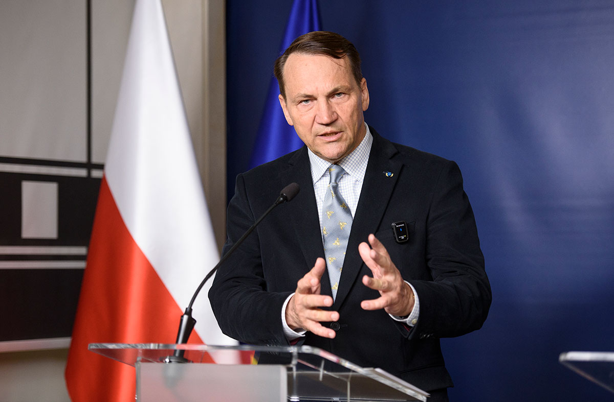 Министр иностранных дел Польши Радослав Сикорский