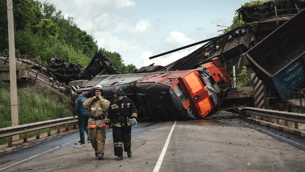 Подрыв железнодорожной инфраструктуры в Курской области, 1 июня 2026 года