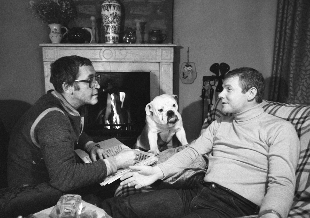 Актеры Василий Борисович Ливанов и Виталий Мефодьевич Соломин